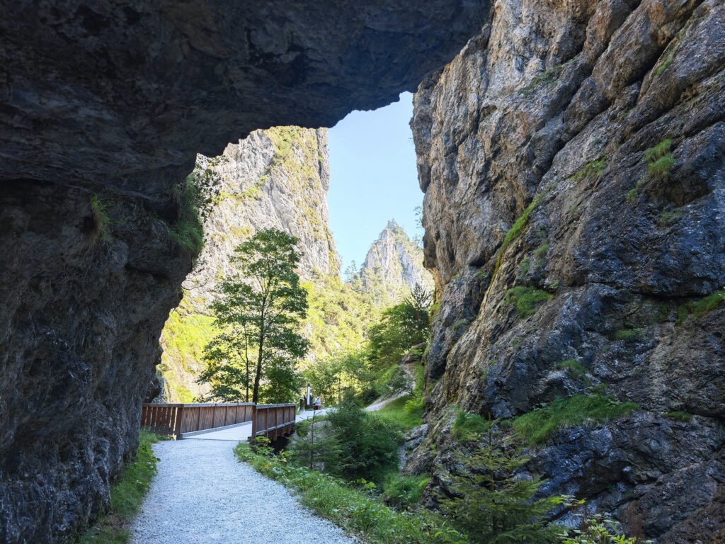 Naturwunder Kundler Klamm in Tirol